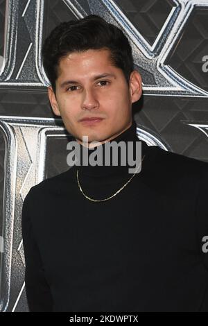 Milano, Italia. 08th Nov 2022. Milano, Red Carpet preview del film "Wakanda Forever" - Wesley Credit: Independent Photo Agency/Alamy Live News Foto Stock