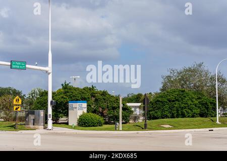 Weston, FL, USA - 8 novembre 2022: Foto della scuola elementare di Indian Trace Foto Stock