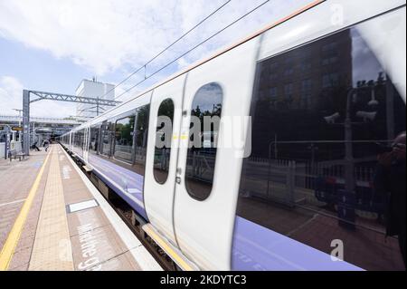 Ealing Broadway - Stazione della linea Elizabeth Foto Stock