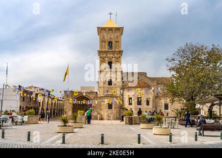 Die Agios Lazaros Kirche in Larnaka, Zypern, Europa | la Chiesa di San Lazzaro, Larnaca, Cipro, Europa Foto Stock