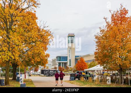 Missouri, ottobre 29 2022 - Vista panoramica del campus della Missouri state University Foto Stock
