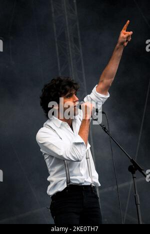 Mika, V2007, Hylands Park, Chelmsford, Essex, Regno Unito - 19 agosto 2007 Foto Stock