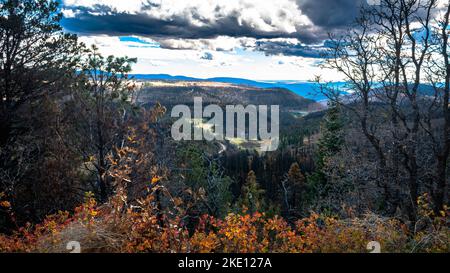 Il cerchio incantato del nord del New Mexico Taos New Mexico Foto Stock