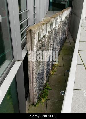 Muro di Berlino, Germania Foto Stock