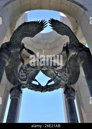 Washington DC, War Memorial Foto Stock