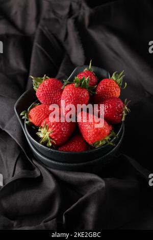 fragole ben selezionate Foto Stock