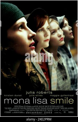 MONA LISA SMILE, JULIA ROBERTS, KIRSTEN DUNST, JULIA STILES, MAGGIE GYLLENHAAL, 2003 Foto Stock