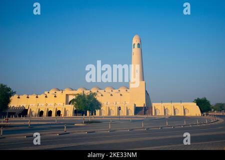 Moschea di Imam Muhammad bin Abdul Wahhab - Doha - Qatar Foto Stock