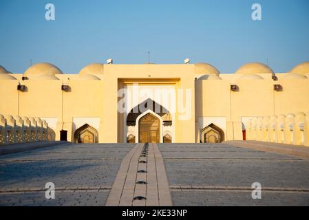 Moschea di Imam Muhammad bin Abdul Wahhab - Doha - Qatar Foto Stock