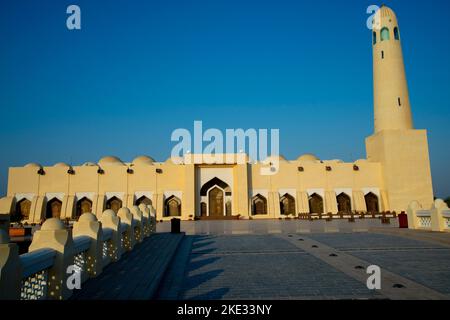 Moschea di Imam Muhammad bin Abdul Wahhab - Doha - Qatar Foto Stock