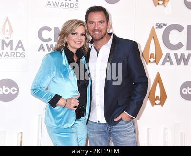 Sonya Isaacs in arrivo ai 56th Annual Country Music Association Awards che si terranno presso la Bridgestone Arena il 9 novembre 2022 a Nashville, TN. © Arroyo-OConnor / AFF-USA.com Foto Stock