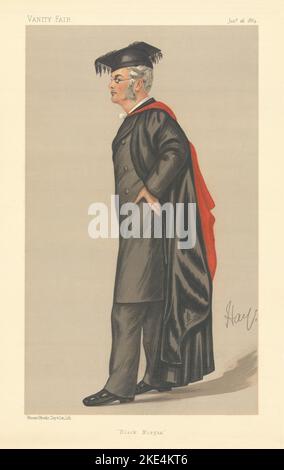 VANITY FAIR SPY CARTONE ANIMATO Rev Henry Arthur Morgan 'Black Morgan' accademici 1889 Foto Stock