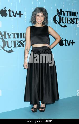 9 novembre 2022, Los Angeles, CA, USA: LOS ANGELES - 9 NOVEMBRE: Ashly Burch alla Mystic quest Season 3 Premiere Screening al Linwood Dunn Theater il 9 novembre 2022 a Los Angeles, CA (Credit Image: © Kay Blake/ZUMA Press Wire) Foto Stock