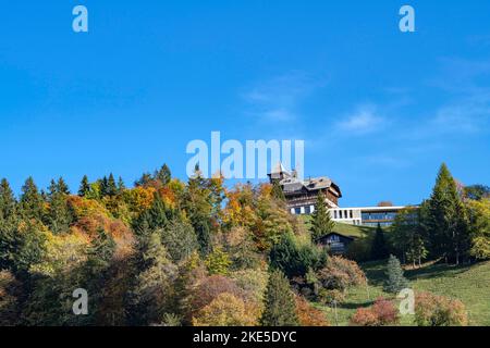 Suisse, Svizzera, Vaud, Waadt, Canton Vaud, Kanton Waadt, Vaud, Waadt, automne, Herbst, autunno, Montreux, ville, Stadt, Città, città, Son Foto Stock