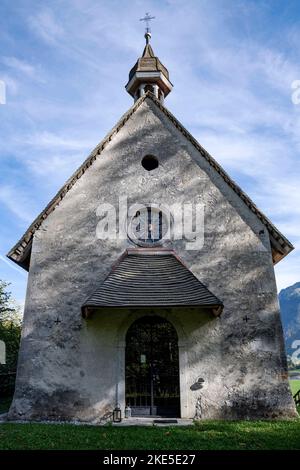 Suisse, Schweiz, Svizzera, Friburgo, Friburgo, Canton di Friburgo, Kanton Friburgo, chapelle de la Daudaz, chapelle, Kapelle, cappella, église, Kirch Foto Stock