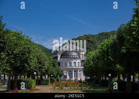 Bad EMS, Germania 24 luglio 2022, il parco termale e casinò di Bad EMS Foto Stock