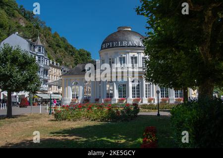 Bad EMS, Germania 24 luglio 2022, il parco termale e casinò di Bad EMS Foto Stock