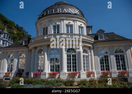 Bad EMS, Germania 24 luglio 2022, il parco termale e casinò di Bad EMS Foto Stock