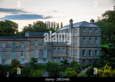 Luce soffusa al Macdonald Hotel di Bath, Inghilterra. Foto Stock