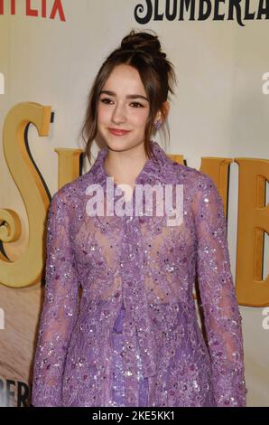 Century City, CA. 09th Nov 2022. Marlow Barkley partecipa alla "Slumberland" di Netflix all'AMC Century City 15 il 09 novembre 2022 a Century City, California. Credit: Jeffrey Mayer/JTM Photos/Media Punch/Alamy Live News Foto Stock