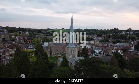 Chiesa di Santa Maria Città Vecchia Hemel Hempstead Foto Stock