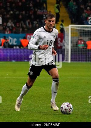 Francoforte, Germania. 19th Nov 2019. 10th novembre 2022, DFB-Campus, Francoforte, conferenza stampa per l'annuncio della squadra nazionale senior, nella conferenza stampa fotografica per l'annuncio della squadra nazionale senior Leon Goretzka (Germania) Credit: dpa/Alamy Live News Foto Stock