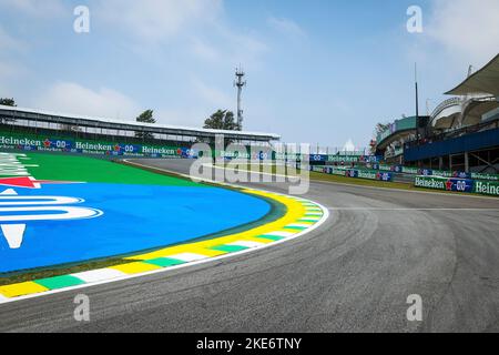 San Paolo, Brasile. 10th Nov 2022. Track Impression, F1 Gran Premio del Brasile all'Autodromo Jose Carlos Pace il 10 novembre 2022 a Sao Paulo, Brasile. (Foto da ALTO DUE) Credit: dpa/Alamy Live News Foto Stock