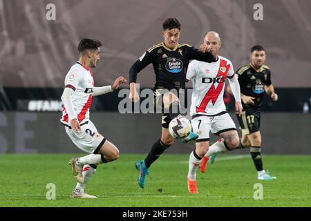 Madrid, Spagna. 10th Nov 2022. 10 novembre 2022; Stadio Vallecas, Madrid, la Liga Santander, Rayo Vallecano de Madrid vs Celta de Vigo; 900/Cordon Press Credit: CORDON PRESS/Alamy Live News Foto Stock