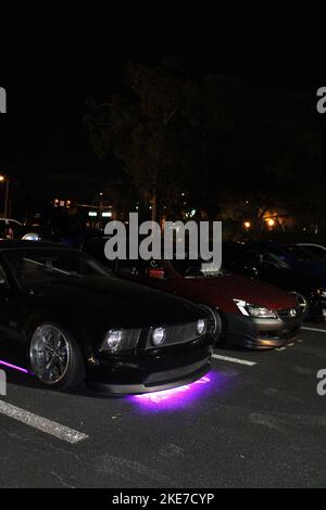 Stanzed Mustang & Accord Foto Stock