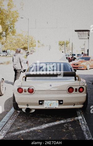 Nissan Skyline R32 WideBody Foto Stock