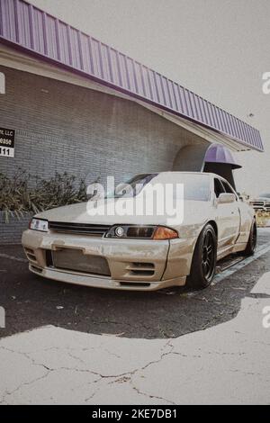 Nissan Skyline R32 WideBody Foto Stock