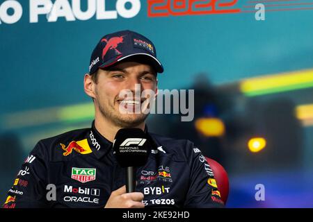 SP - Sao Paulo - 11/10/2022 - FORMULA 1 GP, Brasile. , . stagione, durante la conferenza stampa. Foto: Duda Bairros/AGIF/Sipa USA Credit: Sipa USA/Alamy Live News Foto Stock