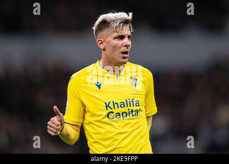 10th novembre 2022; Stadio Santiago Bernabeu, Madrid, la Liga Santander, Real Madrid CF contro Cadice CF; Ivan Alejo Foto Stock