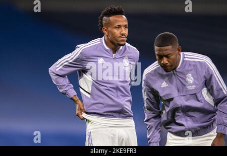 10th novembre 2022; Stadio Santiago Bernabeu, Madrid, la Liga Santander, Real Madrid CF contro Cadice CF; Miltiao Foto Stock