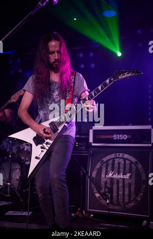 Baranovich, in concerto all'Hard Rock Hell XV, novembre 2022, foto di John Lambeth. Foto Stock