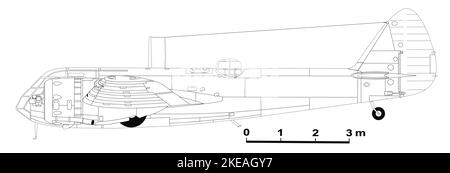 Bristol Blenheim Mk i Foto Stock