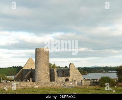 Abbazia di Drumlane Foto Stock