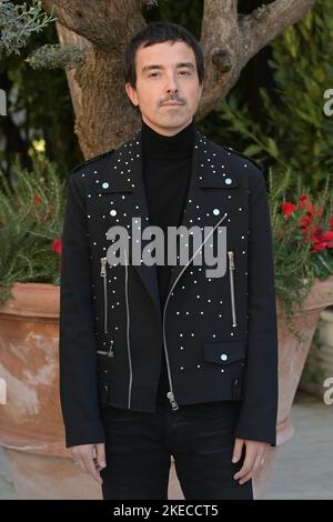 Roma, Italia. 11th Nov 2022. Diodato partecipa alla foto del film 'Diabolik Ginco all'attacco' al Barberini Cinema Teraace. Credit: SOPA Images Limited/Alamy Live News Foto Stock