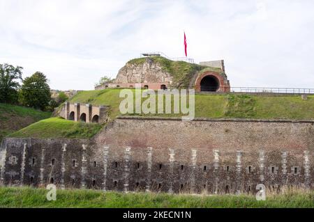 Fortezza di Saint Pieter su una montagna a Maastricht, nei Paesi Bassi Foto Stock