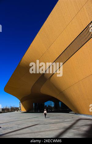 Helsinki Biblioteca Centrale Oodi Foto Stock