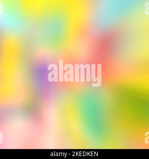 Colori di felicità, divertimento, luminoso, allegro, esaltante. Astratto sfocato vivace sfondo colorato. Foto Stock