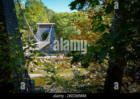 Bridge, New Portland, Maine Foto Stock