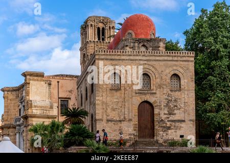 Chiesa di San Cataldo, Palermo, Sicilia, Italia. Foto Stock