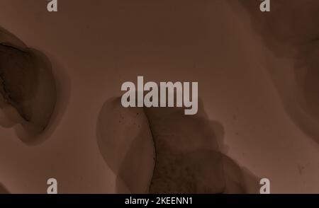 Astratto Chocolate Texture. Crema marrone Foto Stock