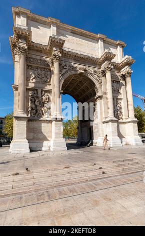 Porte d'Aix, Marsiglia, Provenza-Alpi-Costa Azzurra, Francia, Europa occidentale Foto Stock