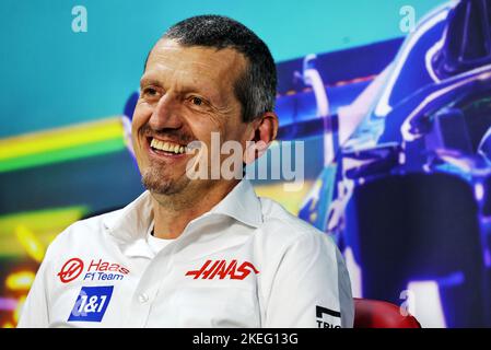 La FIA presce conference con Guenther Steiner (ITA) Haas F1 Team Prinicial, ritratto durante la Formula 1 Heineken Grande Premio di São Paulo 2022, Gran Premio di San Paolo 2022, 21st° round del Campionato del mondo FIA di Formula uno 2022 dal 11 al 13 novembre 2022 sul circuito di Interlagos, A San Paolo, Brasile - Foto DPPI Foto Stock