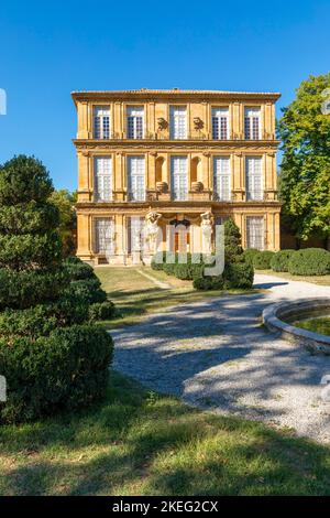 L'esterno di Pavillon de Vendome, Aix-en-Provence, Provence-Alpes-Cote d'Azur, Francia, Europa occidentale Foto Stock