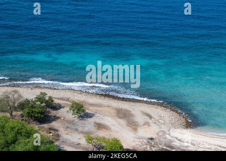 Sud-est asiatico, Timor orientale, alias Timor orientale Leste, capitale di Dili. Foto Stock