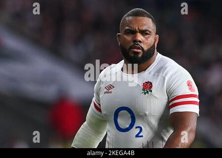 Kyle Sinckler d'Inghilterra durante l'autunno internazionale partita Inghilterra vs Giappone a Twickenham Stadium, Twickenham, Regno Unito. 12th Nov 2022. (Foto di Craig Thomas/News Images) in, il 11/12/2022. (Foto di Craig Thomas/News Images/Sipa USA) Credit: Sipa USA/Alamy Live News Foto Stock