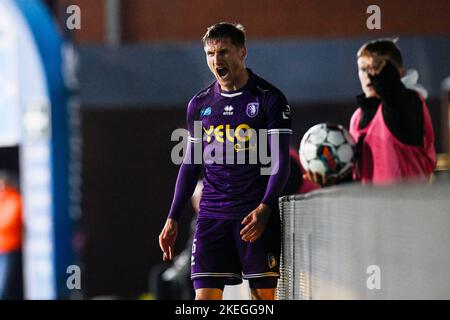 Leone Seydoux di Beerschot nella foto durante una partita di calcio tra K. Beerschot V.A. e RE Virton, sabato 12 novembre 2022 ad Anversa, il giorno 13 della prima divisione del campionato belga "Challenger Pro League" del 2022-2023. BELGA FOTO TOM GOYVAERTS Foto Stock